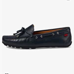 Marc Joseph black moccasin Size 8.5 leather upper leather lining.